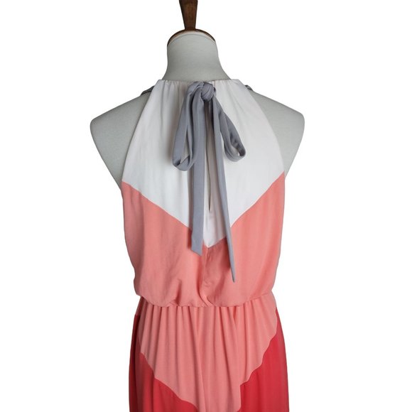 Vince Camuto Women's Keyhole Blouson Maxi Dress size 6 - Picture 5 of 6